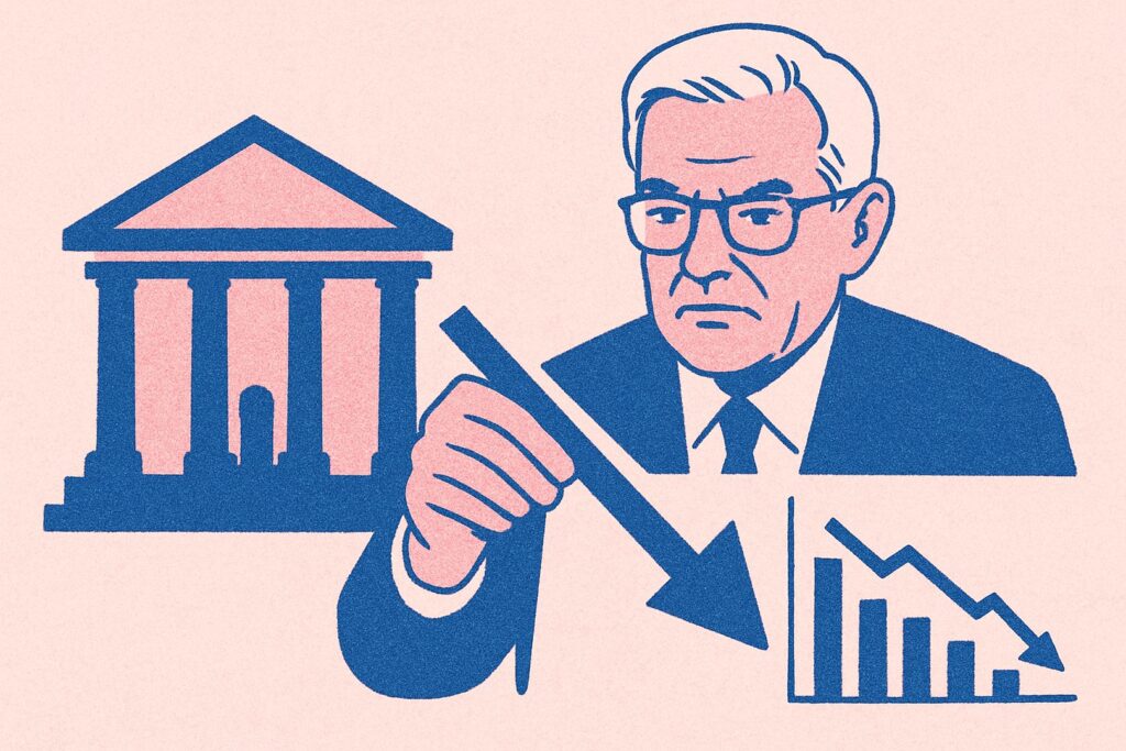 centrale bank die rente wil terugschroeven