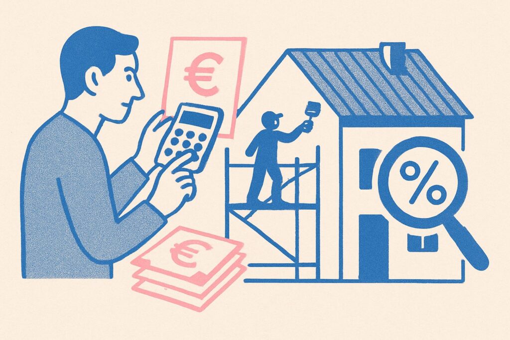 geld lenen voor verbouwing