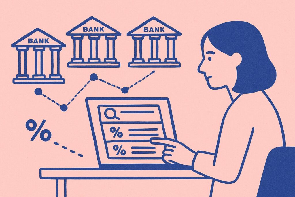 rente buitenlandse banken