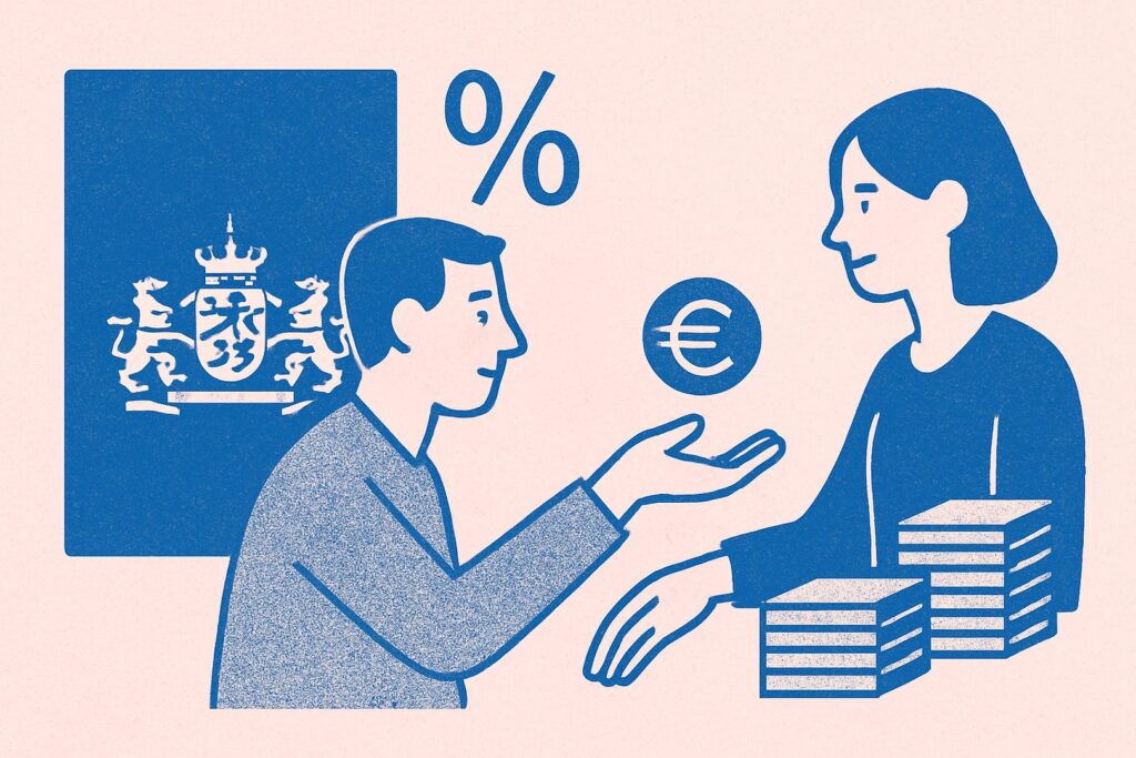 belastingdienst geld lenen aan familie