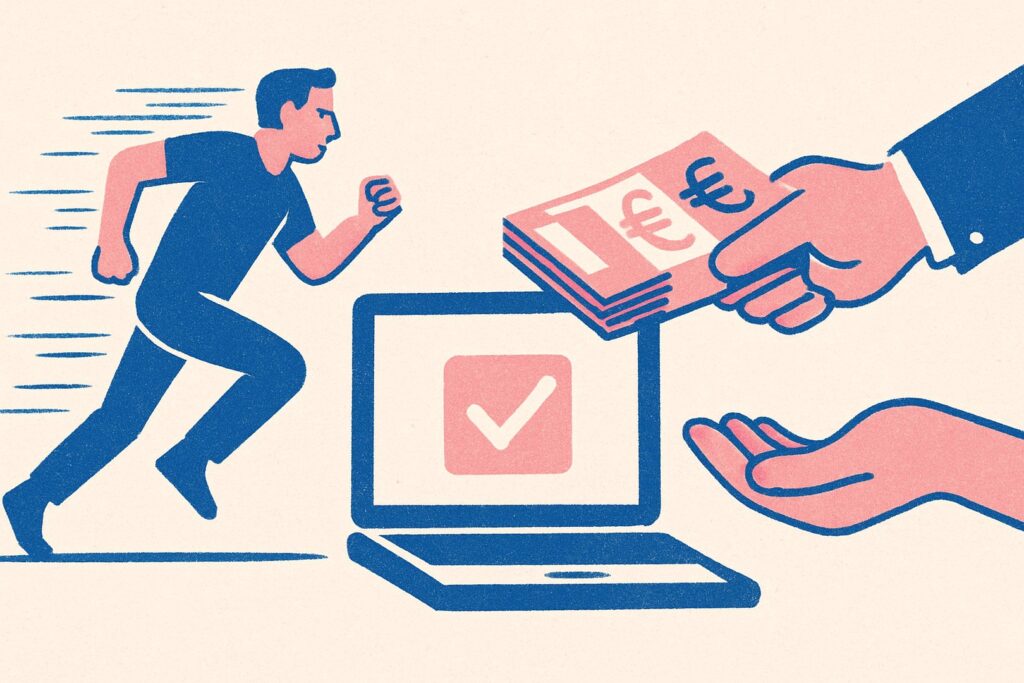 met spoed geld lenen particulier