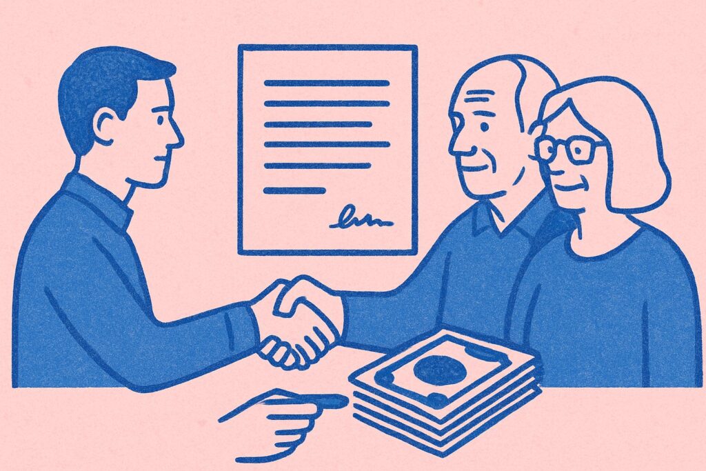 onderhandse lening familie