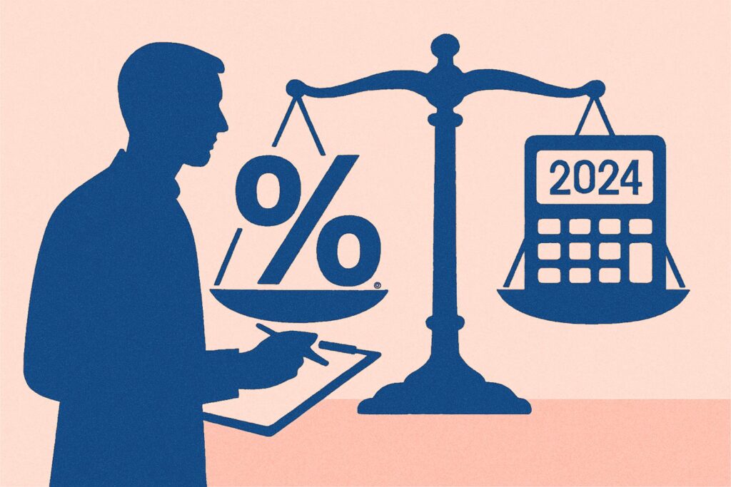 wettelijke rente 2024