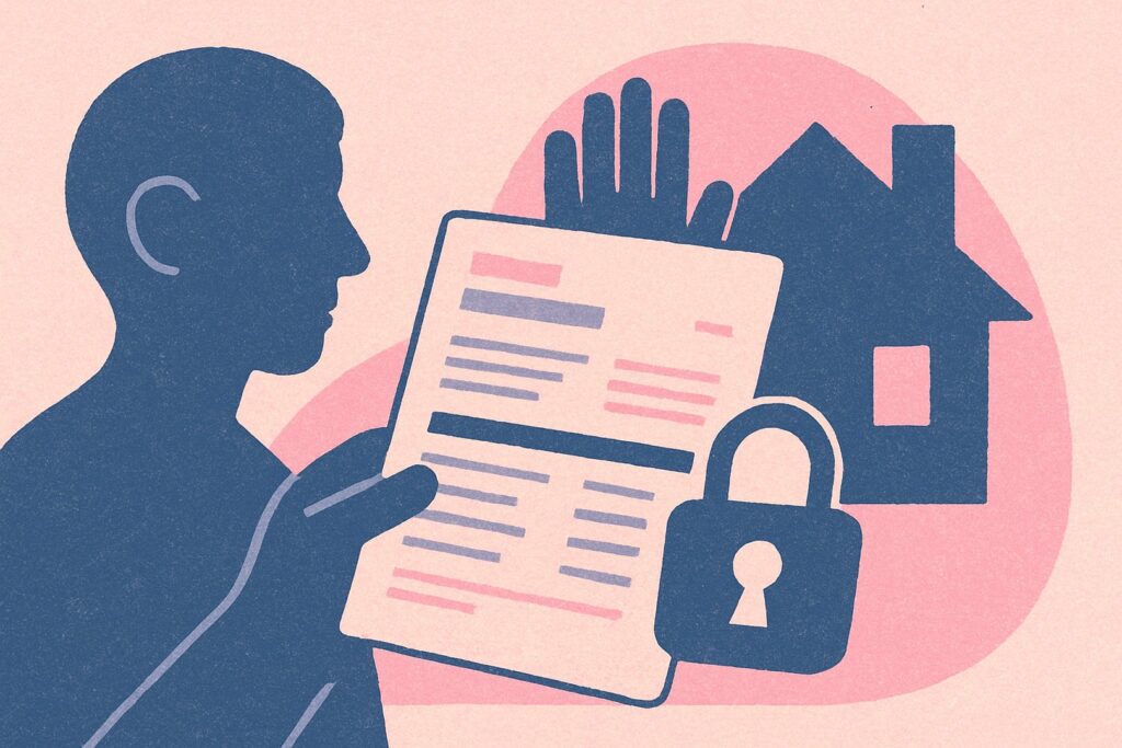 bankafschrift hypotheek privacy