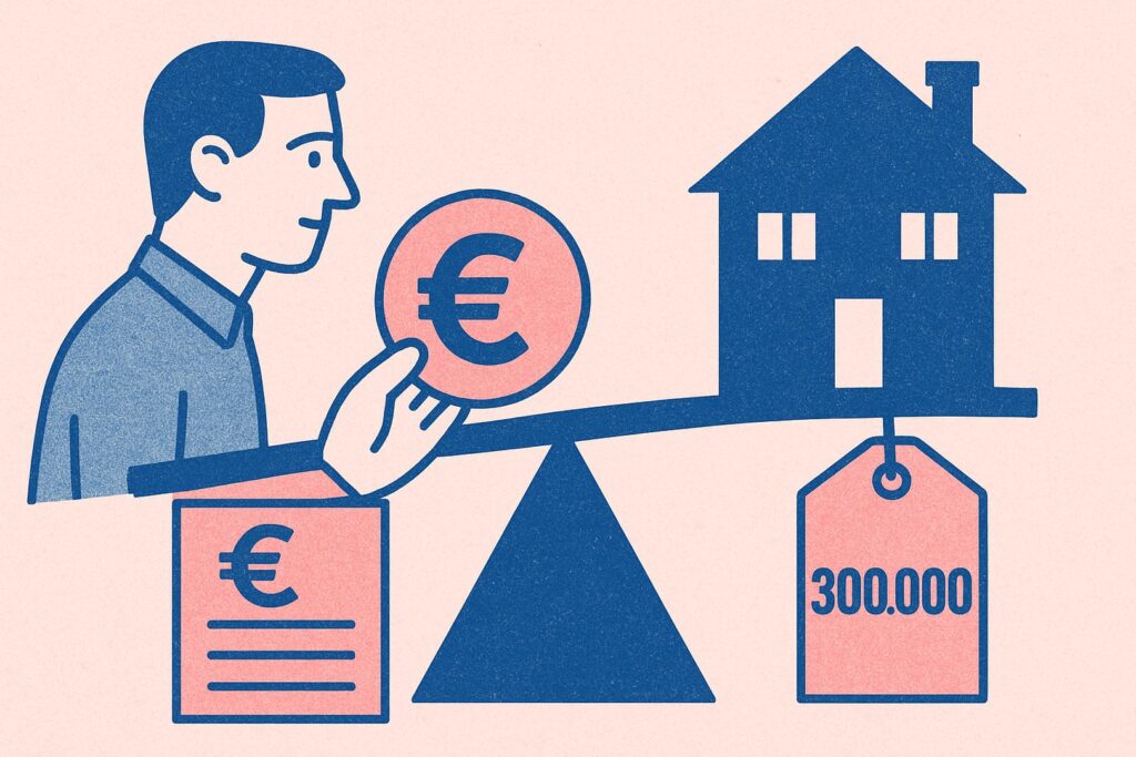 hoeveel moet je verdienen voor een hypotheek van 300.000