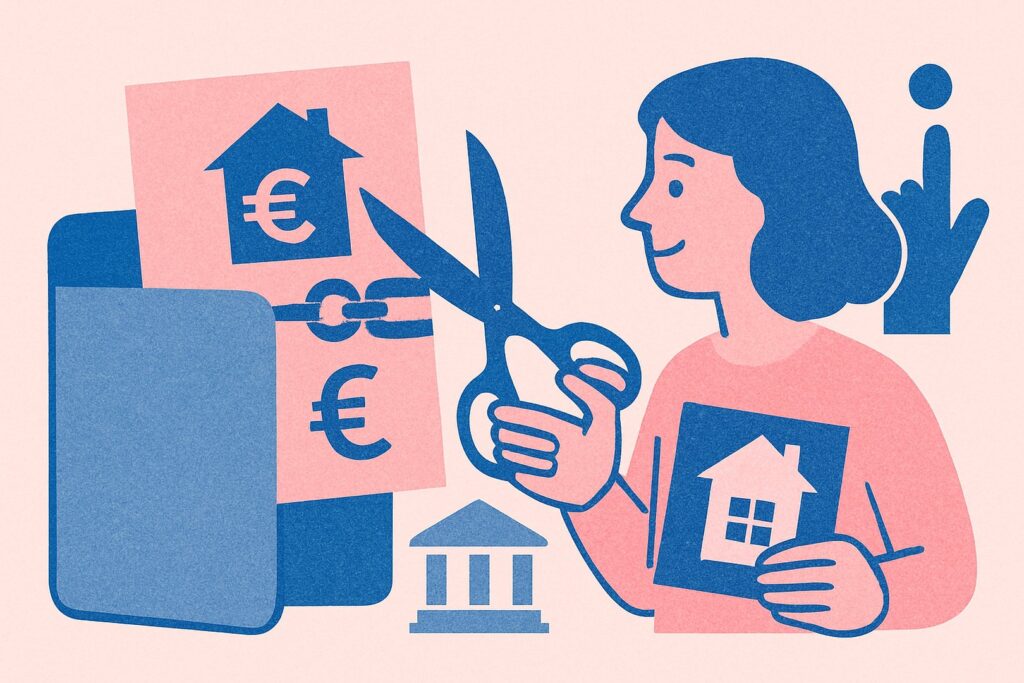 hypotheek afgelost en dan