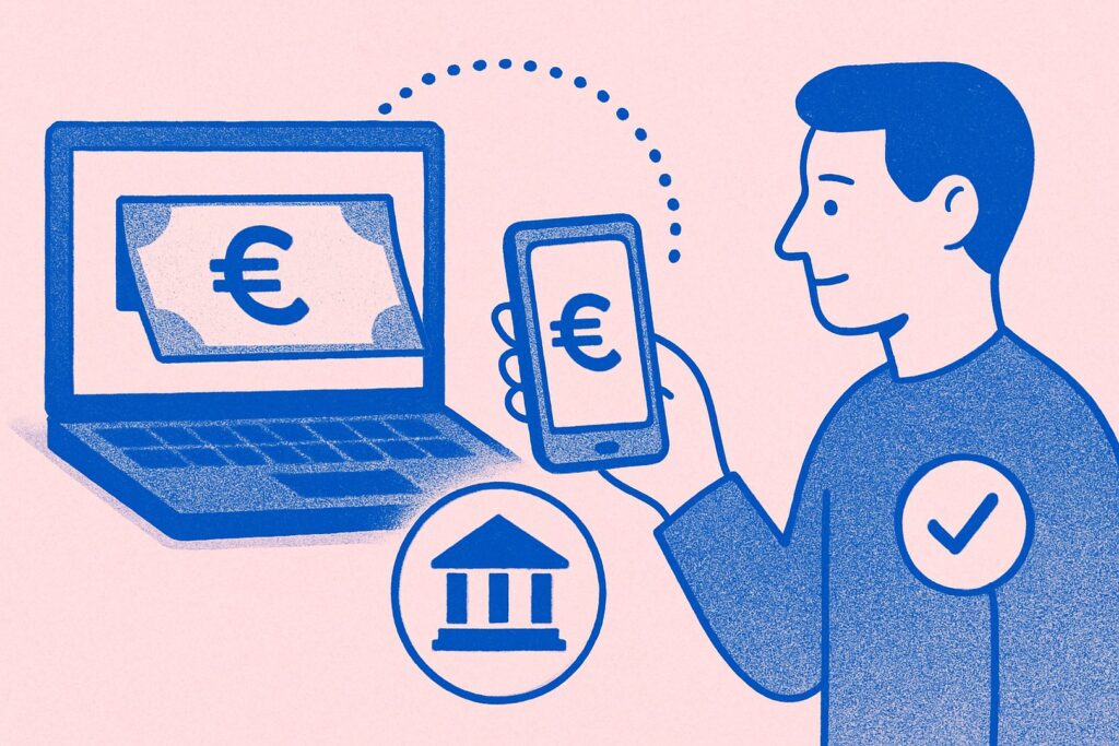 klein bedrag lenen direct op je rekening