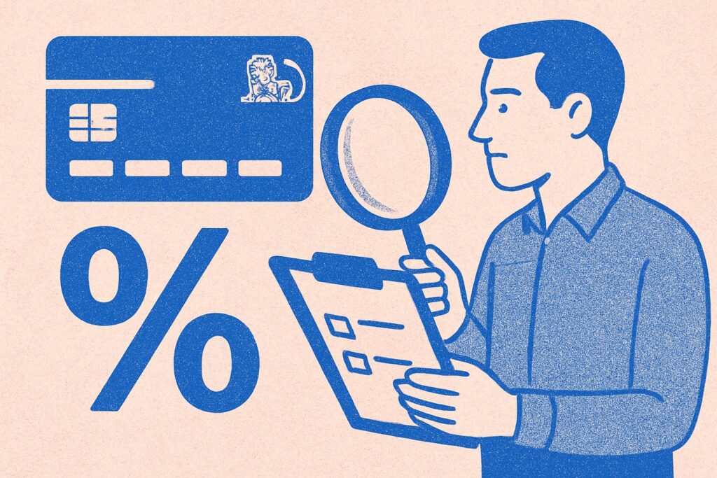 rente creditcard ing