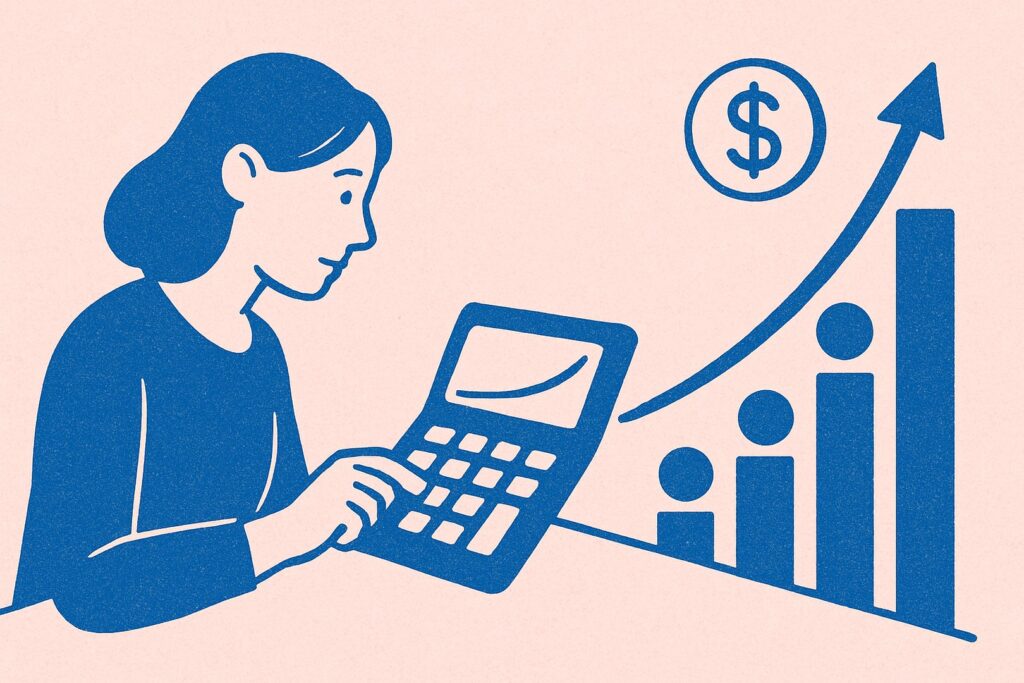 rente op rente calculator