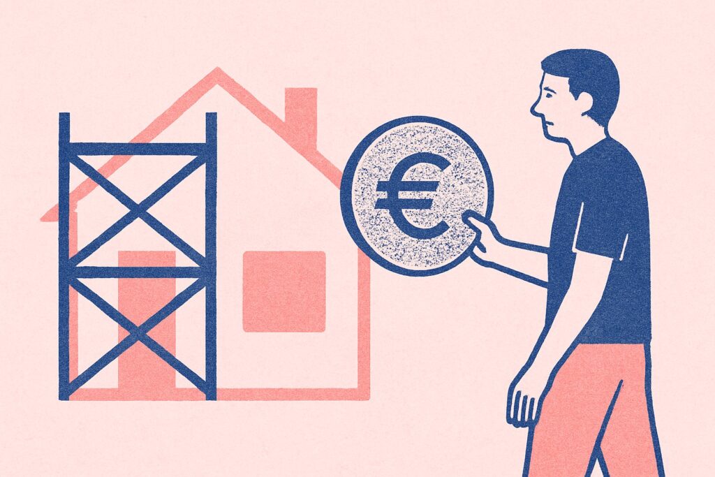 verbouwing financieren met overwaarde