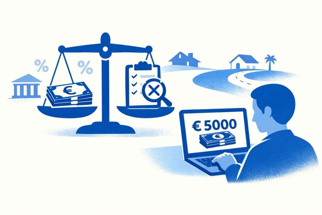 5000 lenen zonder bkr