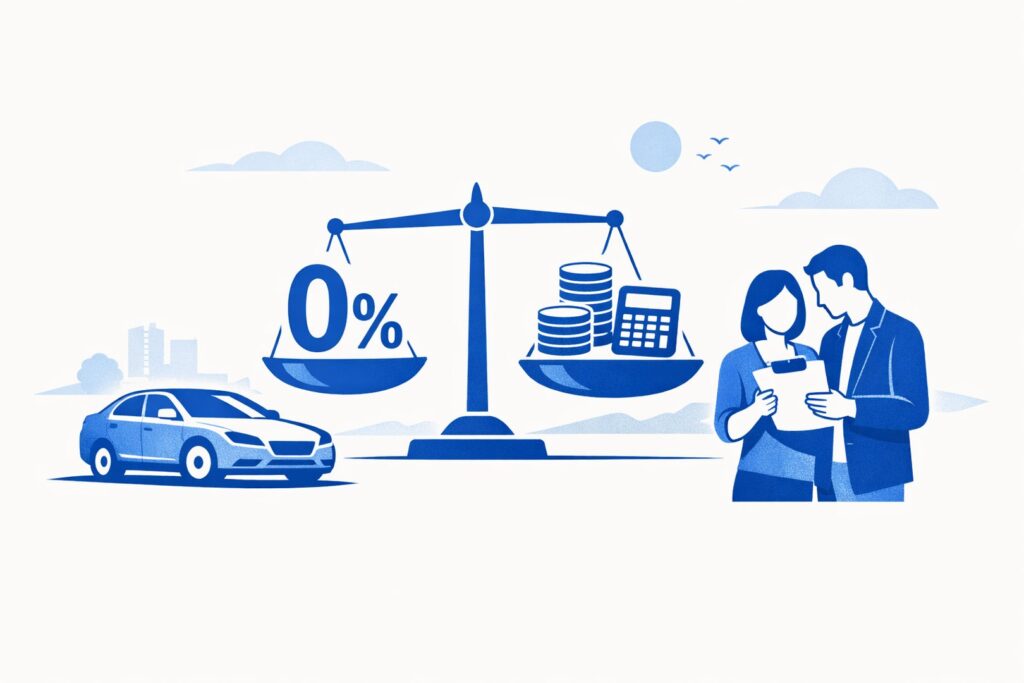 auto leasen zonder rente