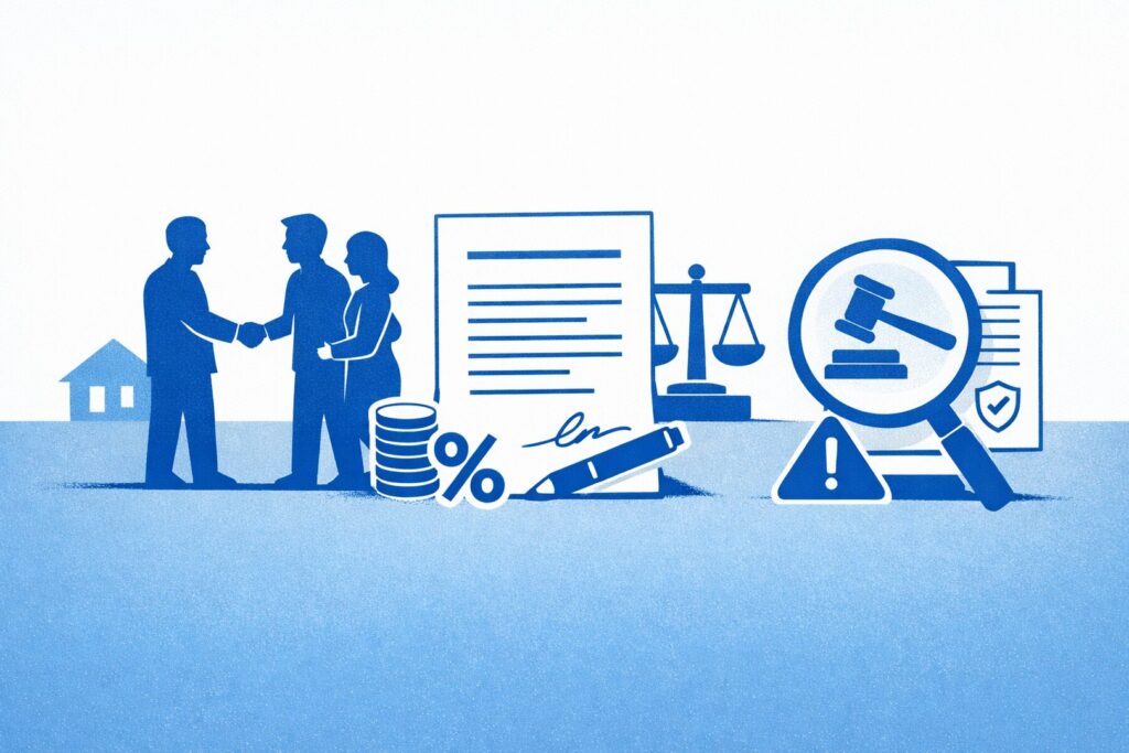 contract lening familie