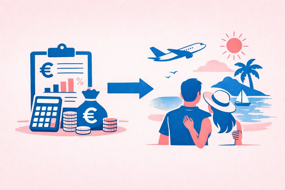 geld lenen voor vakantie