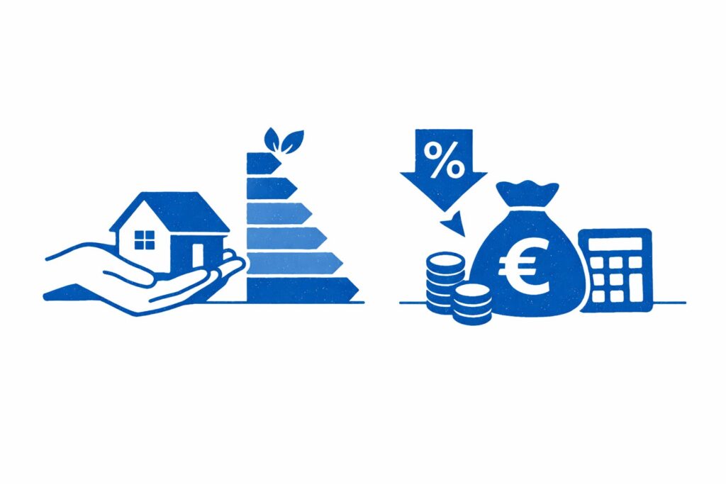 hypotheekrente korting energielabel