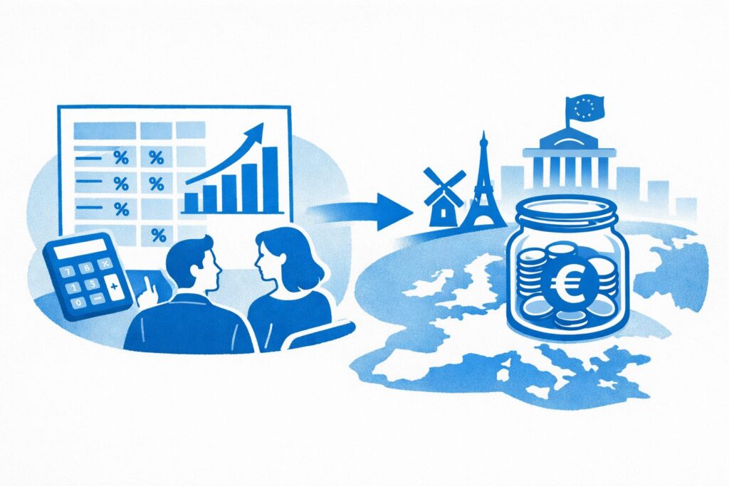 rente europese banken