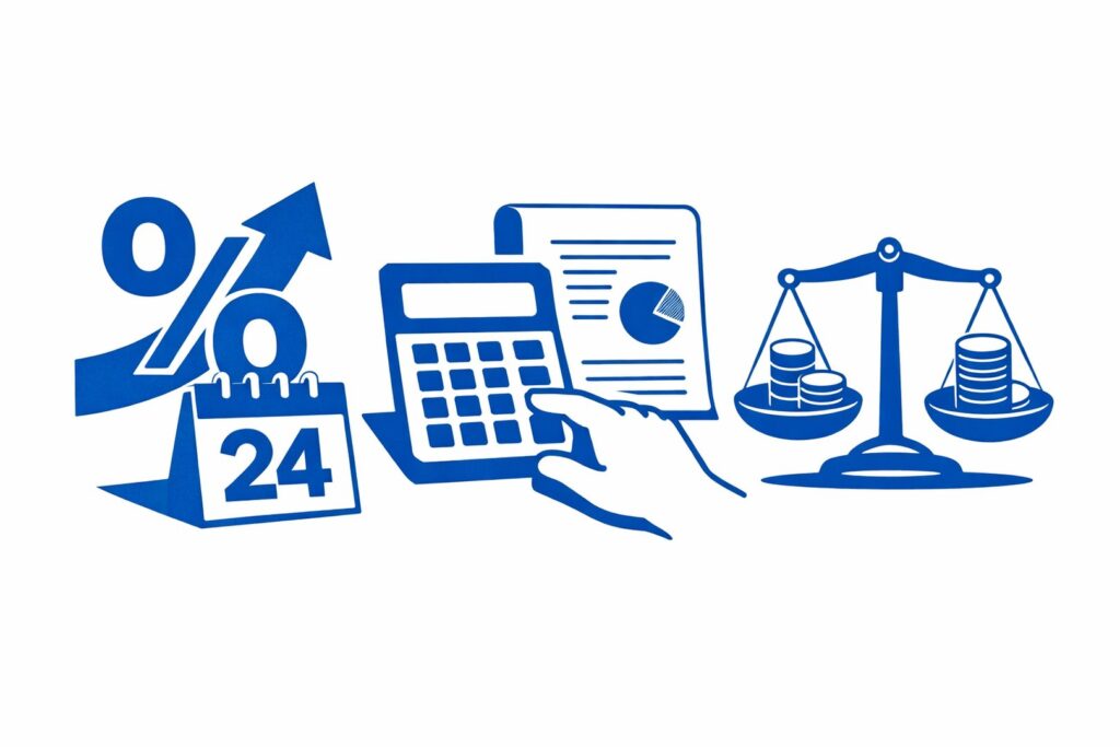 wettelijke rente 2024