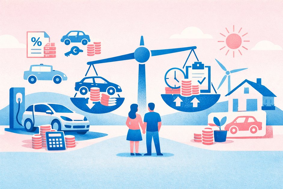 elektrische auto financieren
