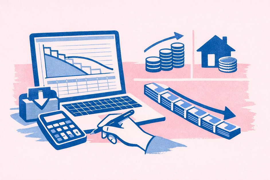 rente en aflossing berekenen excel