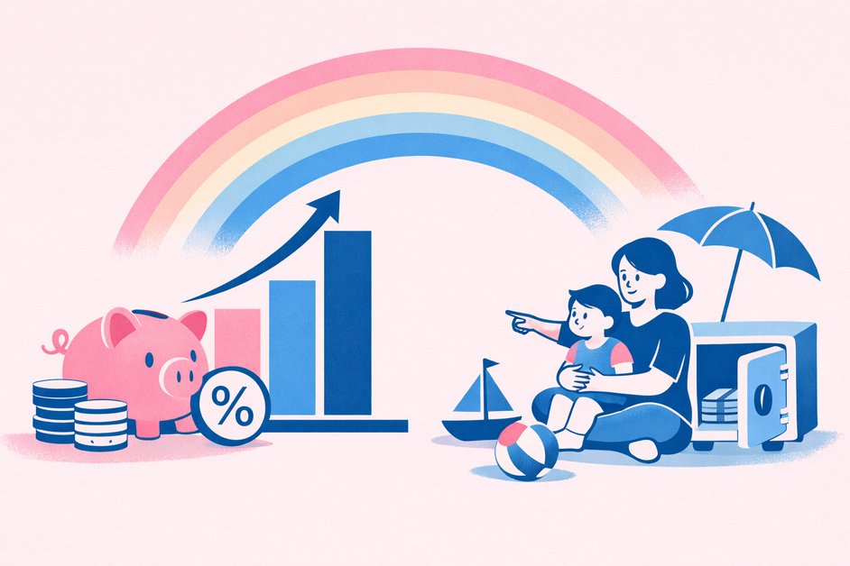 rente regenboogrekening