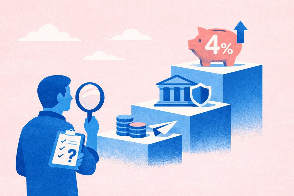 waar krijg ik 4% rente?